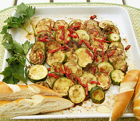 Marinierte Zucchini